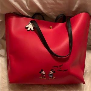 Red Mickey and Minnie ( mini) tote bag!